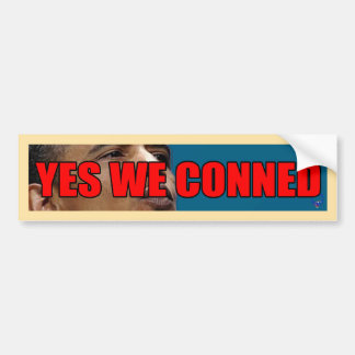 JA, WIJ VERBONDEN BUMPERSTICKER