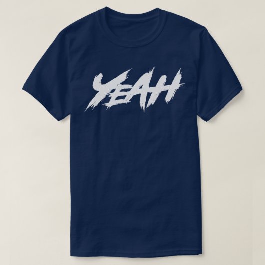 Ja, witte tekst t-shirt (Design voorkant)