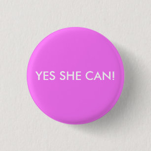 JA, ZE KAN! RONDE BUTTON 3,2 CM