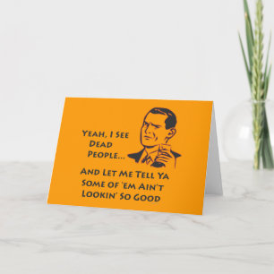 Ja, zie ik de Dode Wenskaarten van Mensen Kaart