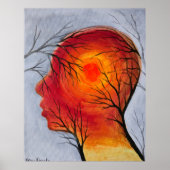 Jaag de innerlijke zon na poster (Voorkant)