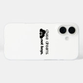 Jaag dromen na, geen jongens Case-Mate iPhone case (Achterkant (horizontaal))