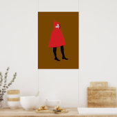 Jaapje avec cape - Jack avec la cape Affiche (Cuisine)