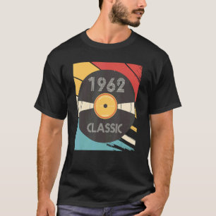 jaar 1962 Klassieke Vinylopname T-shirt