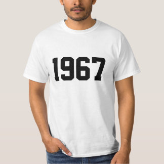 Jaar 1967 t-shirt