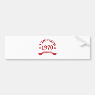  jaar 1970: ouder dan 1970 bumpersticker