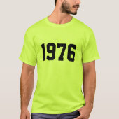 Jaar 1976 t-shirt (Voorkant)