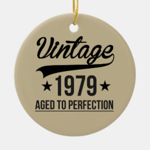jaar 1979 tot perfecte keramisch ornament