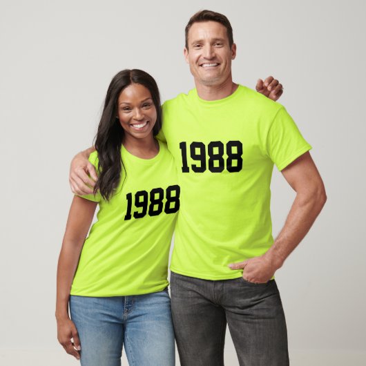 Jaar 1988 t-shirt (Unisex)