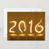 Jaar 2016 briefkaart (Voorkant / Achterkant)