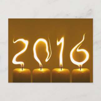 Jaar 2016 briefkaart