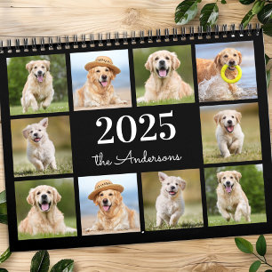 Jaar Creëer Uw Eigen Familie Hond Gepersonaliseerd Kalender