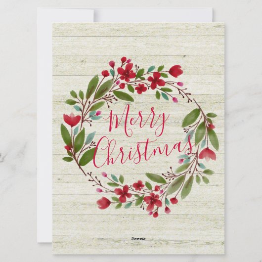 Jaar in review vrolijk kerstfeest 12 foto bewerkba feestdagenkaart (Achterkant)