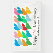  Jaar Lever-Verjaardag Partij Spandoek (Verticaal)