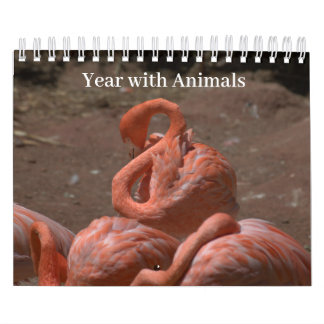 Jaar met dieren kalender