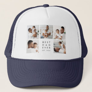 Jaar Oprichting 5 Foto's Beste Papa Ooit Trucker Pet