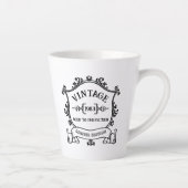 jaar oud tot perfectie Verjaardagsjaar Latte Mok (Rechts)