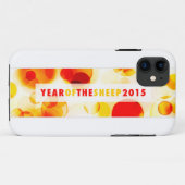 jaar schapen 2015 (bokeh) Case-Mate iPhone case (Achterkant (horizontaal))