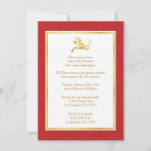 Jaar van de aap 2016 - Uitnodigingen voor het Chin (Achterkant)