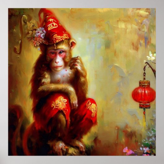 Jaar van de Aap 5 Poster (Voorkant)