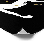 Jaar van de aap - Chinese dierentuin Poster (Hoek)