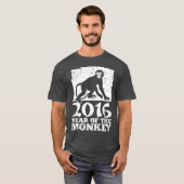 Jaar van de aap t-shirt (Voorkant volledig)