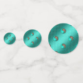 Jaar van de Aarde Hond Confetti (Achterkanten)