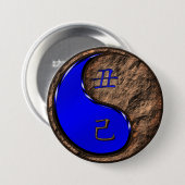 Jaar van de Aarde Ox Ronde Button 7,6 Cm (Voorkant /achterkant)