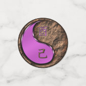 Jaar van de Aarde Rooster Confetti (Kleine voorkant)