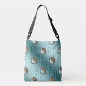 Jaar van de Aardslang Crossbody Tas (Achterkant)