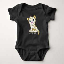 Jaar van de Baby van de Tiger Baby Romper