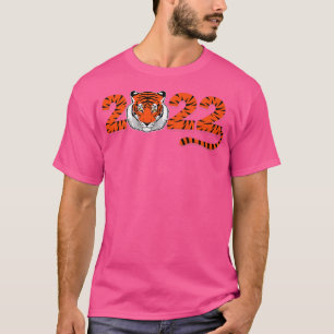 Jaar van de Bengaalse tijger 2022 T-shirt
