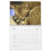 Jaar van de bengachtige kat kalender (Mar 2026)