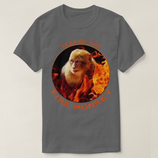 Jaar van de Brandaap - 1 T-shirt (Design voorkant)