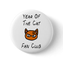 Jaar van de Cat Fan Club Button