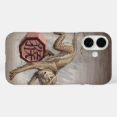 Jaar van de Chinees-apen-zondart-iPhone-tas Case-Mate iPhone Case (Achterkant (horizontaal))