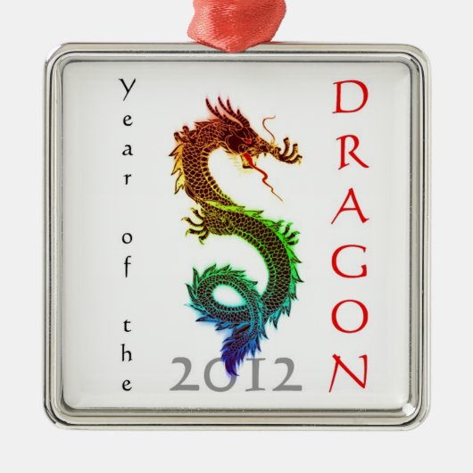 Jaar van de draak 2012 Ornament (Voorkant)