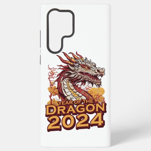 Jaar van de draak 2024 Samsung S22 Hoesjes, Dragon Galaxy Hoesje (Achterkant)