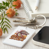 Jaar van de draak 2024 sleutelhanger (Voorkant Rechts)