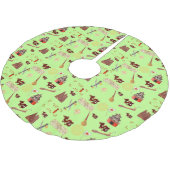 Jaar van de draak Chinese favorieten Muziek Geluk Kerstboom Rok (Gekanteld)