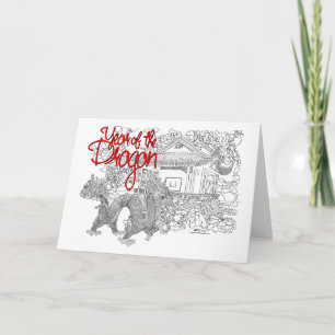 Jaar van de Draak Kaart