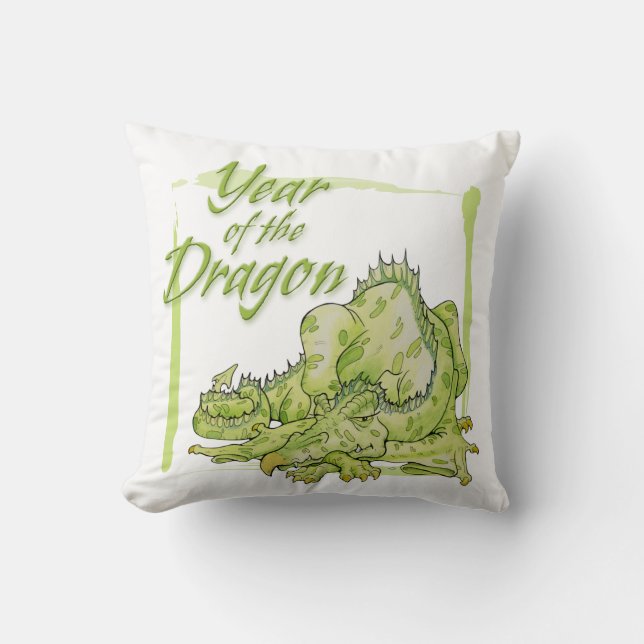 Jaar van de Draak Kussen (Voorkant)