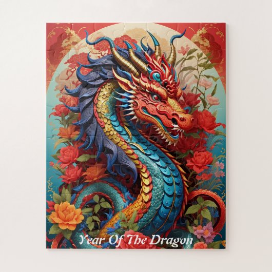 Jaar van de Draak Legpuzzel (Verticaal)