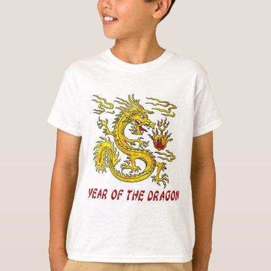 Jaar van de draak t-shirt (Voorkant)
