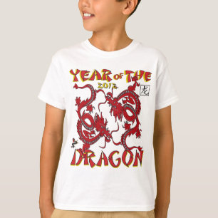 Jaar van de draak t-shirt