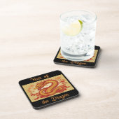 Jaar van de Dragon Beverage Coaster Bier Onderzetter (Rechterzijde)