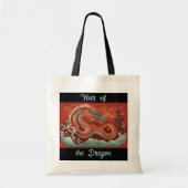 Jaar van de Dragon Canvas tas (Voorkant)