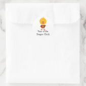Jaar van de Dragon Chick Stickers (Tas)