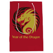 Jaar van de Dragon Design Medium Cadeauzakje (Voorkant)
