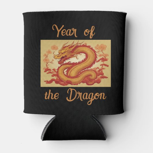 Jaar van de Dragon Koelbox Blikjeskoeler (Voorkant)